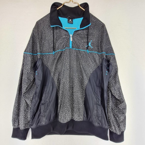 Air Jordan Jackets \u0026 Coats | Air Jordan Retro 3 Reflective Half Zip Jacket Mens Large | Color: Gray | Size: L | Crosscol's Closet